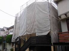 KM邸20111117-足場3-s.JPG