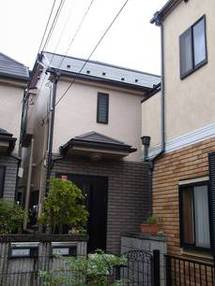 【世田谷区】ジョリパッドあやめ仕様の外壁塗り替え