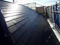 20130131外壁塗装Y様邸屋根上塗りP1310909-s.JPG