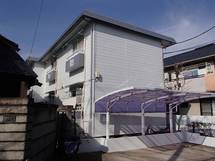 【杉並区】アパートの外壁塗装とその他工事