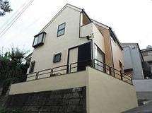 【多摩区】丘の上の住宅で塗替え