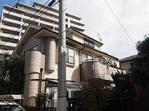 【練馬区】リシン外壁と石目調外壁の塗替え