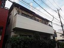 【杉並区】２階建てアパートの塗替え工事