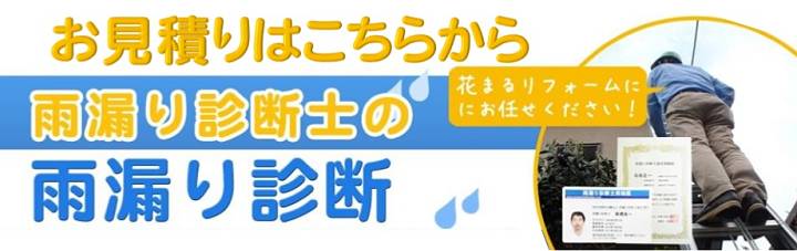 無料雨漏り診断